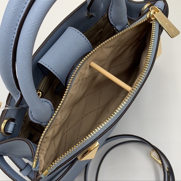 MICHAEL KORS KARLA Small EW Satchel 35T8GKGS1L   Saffiano leather - Picture 5 of 16